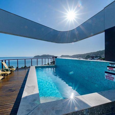 Confortavel Loft Com Vista Para O Mar - Condominio Com Piscina ボンビーニャス エクステリア 写真